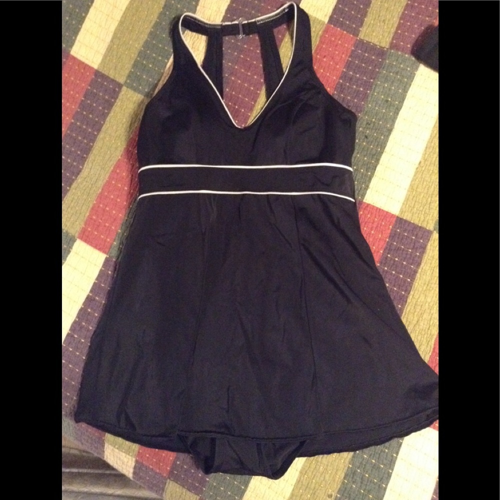 White Stag One Piece Swim Dress